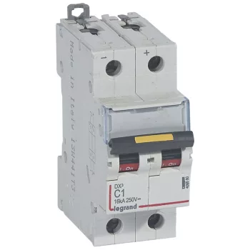   LEGRAND-409560 DX3-DC egyenáramú kismegszakítók 2P C1 16KA