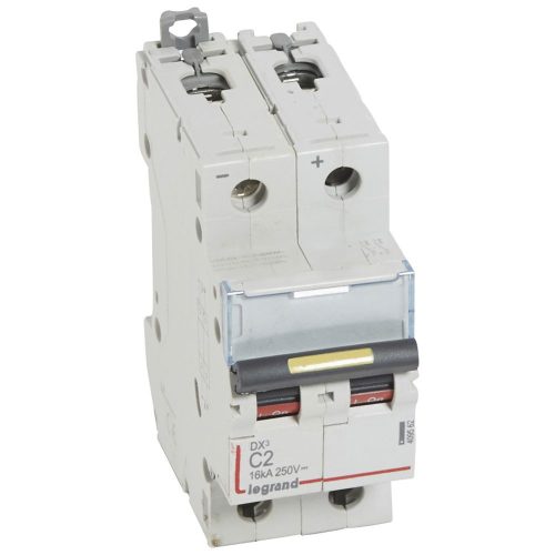 LEGRAND-409562 DX3-DC egyenáramú kismegszakítók 2P C2 16KA