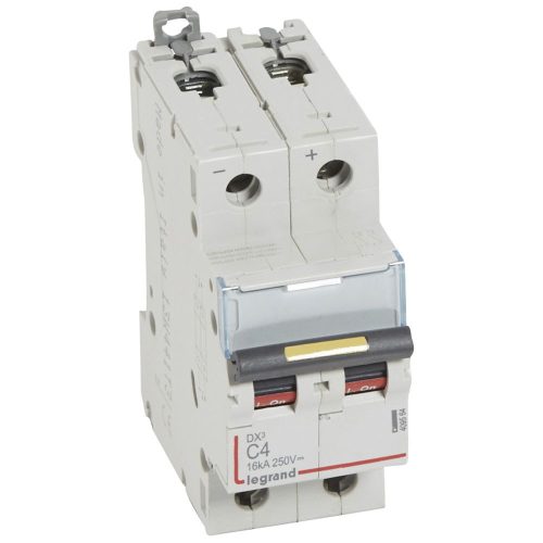 LEGRAND-409564 DX3-DC egyenáramú kismegszakítók 2P C4 16KA