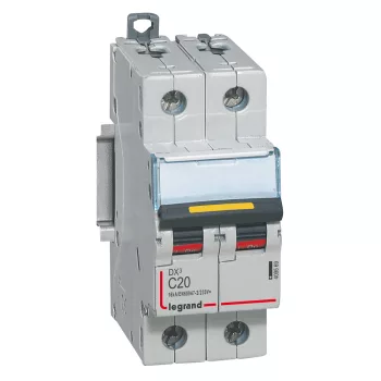   LEGRAND-409569 DX3-DC egyenáramú kismegszakítók 2P C20 16KA