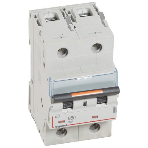 LEGRAND-409721 DX3 kismegszakító 25kA 2P 230/400V~ B50