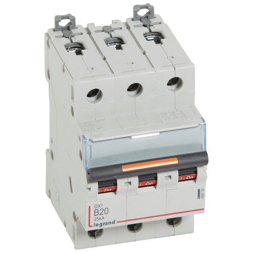 LEGRAND-409730 DX3 kismegszakító 25kA 3P 400V~ B20
