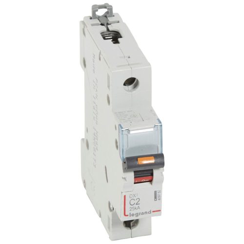 LEGRAND-409752 DX3 kismegszakító 25kA 1P 230/400V~ C2