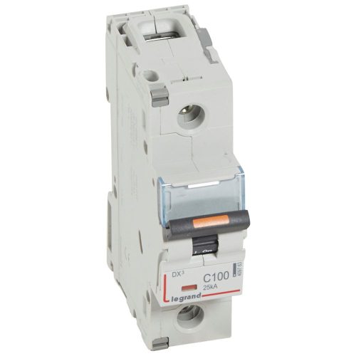 LEGRAND-409763 DX3 kismegszakító 25kA 1P 230/400V~ C100