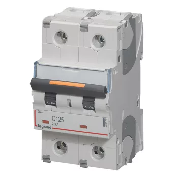 LEGRAND-409777 DX3 kismegszakító 25kA 2P 230/400V~ C125