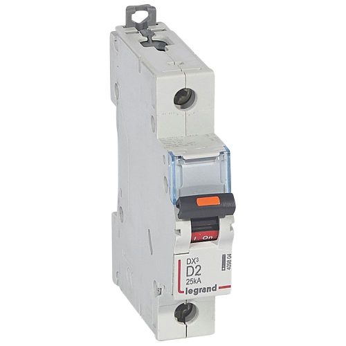 LEGRAND-409804 DX3 kismegszakító 25kA 1P 230/400V~ D2