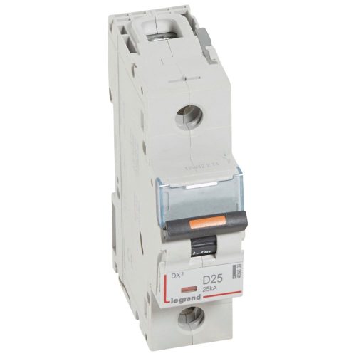 LEGRAND-409809 DX3 kismegszakító 25kA 1P 230/400V~ D25