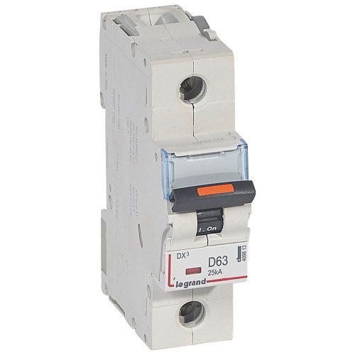LEGRAND-409813 DX3 kismegszakító 25kA 1P 230/400V~ D63