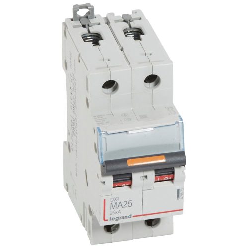 LEGRAND-409873 DX3 kismegszakító 25kA 2P 230/400V~ MA25