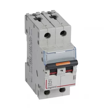 LEGRAND-409909 DX3 kismegszakító 25kA 2P Z3