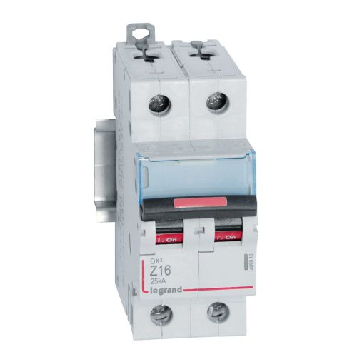 LEGRAND-409913 DX3 kismegszakító 25kA 2P Z16