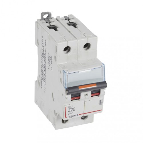 LEGRAND-409914 DX3 kismegszakító 25kA 2P Z20