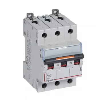 LEGRAND-409923 DX3 kismegszakító 25kA 3P Z10