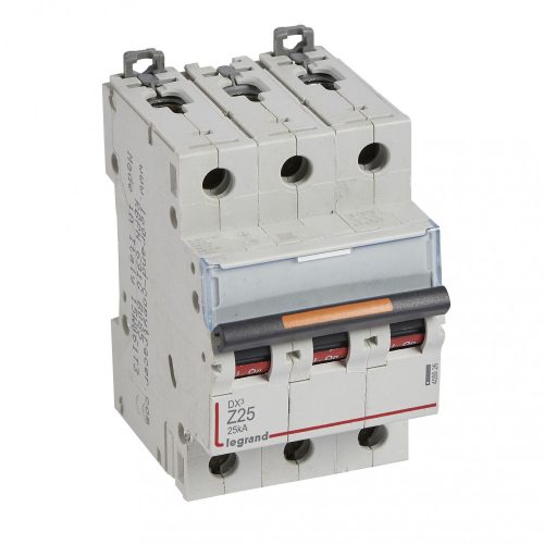 LEGRAND-409926 DX3 kismegszakító 25kA 3P Z25