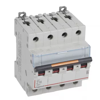 LEGRAND-409935 DX3 kismegszakító 25kA 4P Z16