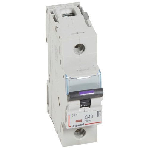 LEGRAND-410139 DX3 kismegszakító 50kA 1P 230/400V~ C40