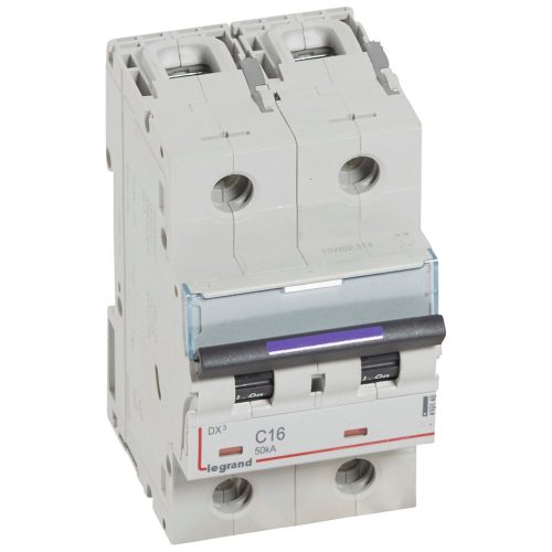 LEGRAND-410148 DX3 kismegszakító 50kA 2P 230/400V~ C16