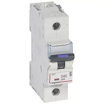 LEGRAND-410191 DX3 kismegszakító 50kA 1P 230/400V~ D40