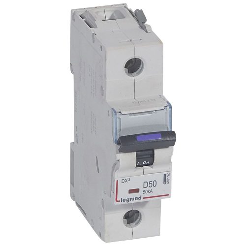 LEGRAND-410192 DX3 kismegszakító 50kA 1P 230/400V~ D50