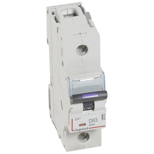 LEGRAND-410193 DX3 kismegszakító 50kA 1P 230/400V~ D63