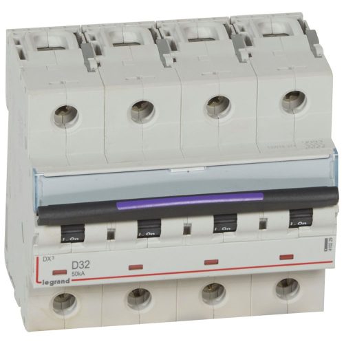 LEGRAND-410229 DX3 kismegszakító 50kA 4P 400V~ D32