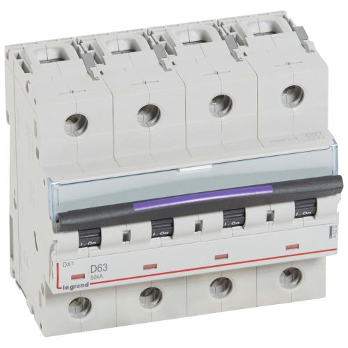 LEGRAND-410232 DX3 kismegszakító 50kA 4P 400V~ D63