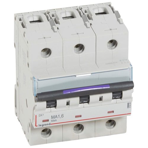 LEGRAND-410246 DX3 kismegszakító 50kA 3P 400V~ MA1,6