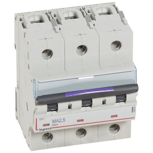 LEGRAND-410247 DX3 kismegszakító 50kA 3P 400V~ MA2,5