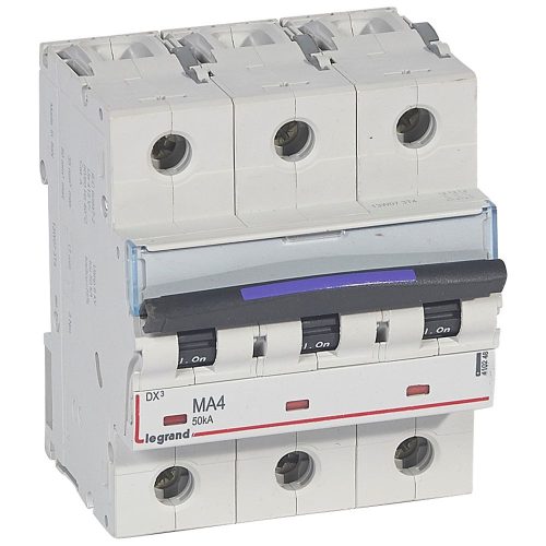 LEGRAND-410248 DX3 kismegszakító 50kA 3P 400V~ M4
