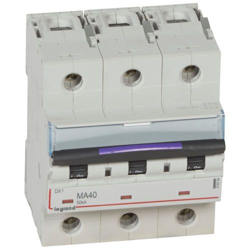 LEGRAND-410254 DX3 kismegszakító 50kA 3P 400V~ MA40