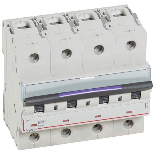 LEGRAND-410258 DX3 kismegszakító 50kA 4P 400V~ M4