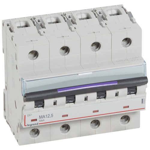 LEGRAND-410261 DX3 kismegszakító 50kA 4P 400V~ MA12,5