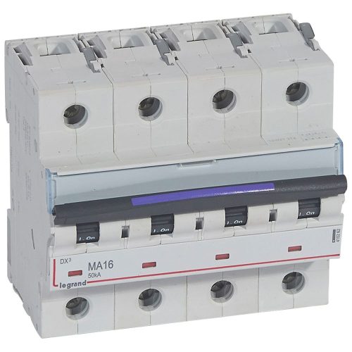 LEGRAND-410262 DX3 kismegszakító 50kA 4P 400V~ MA16