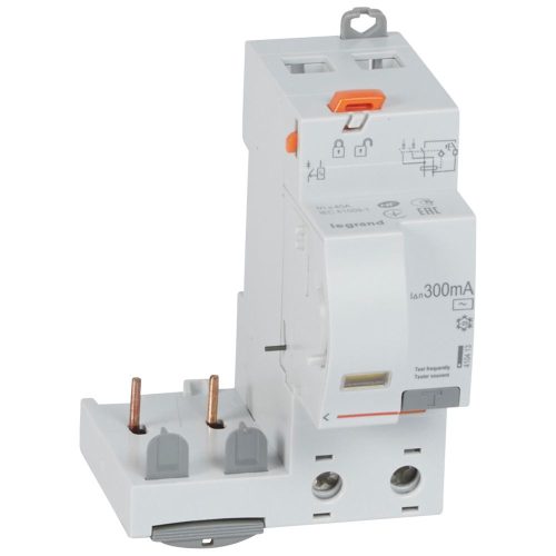 LEGRAND-410413 DX3 áramvédő relé 2P 230V~ AC 40A 300mA
