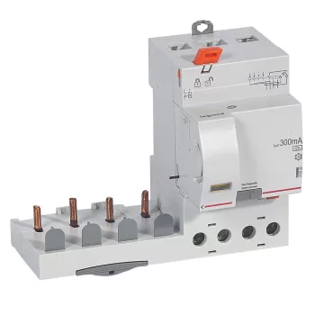 LEGRAND-410529 DX3 áramvédő relé 4P 400V~ A 63A 300mA