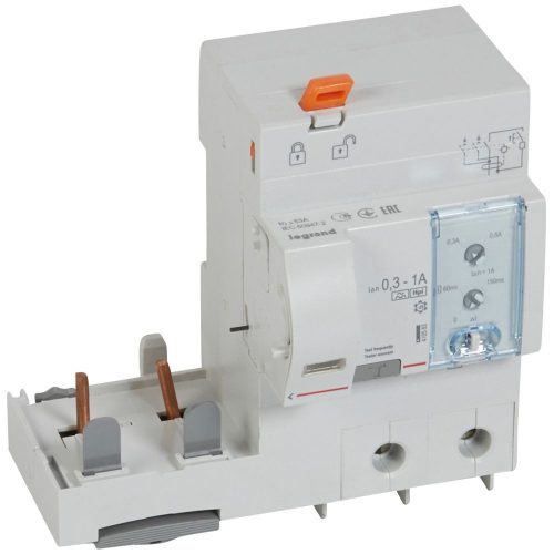 LEGRAND-410583 DX3 áramvédő relé 2P 230V~ Hpi 63A beá.é.