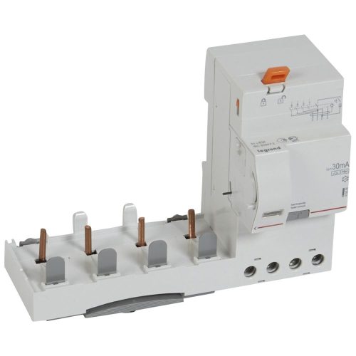 LEGRAND-410636 DX3 áramvédő relé 4P 400V~ Hpi 63A 30mA