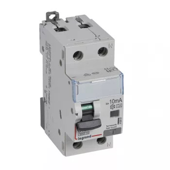   LEGRAND-410947 DX3 1P+N kombinált áram-védőkapcsoló B16 6000A / 10kA 10mA A típus