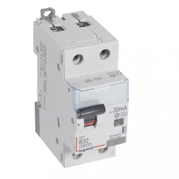   LEGRAND-410968 DX3 1P+N kombinált áram-védőkapcsoló B32 6000A / 10kA 30mA A típus