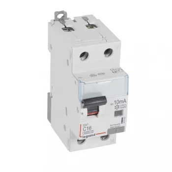   LEGRAND-411043 DX3 1P+N kombinált áram-védőkapcsoló C16 6000A / 10kA 10mA A típus