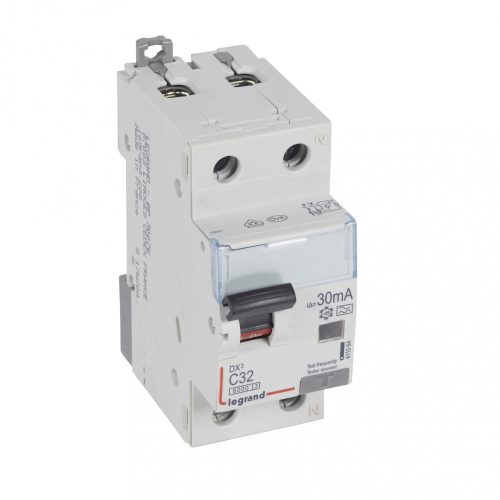 LEGRAND-411064 DX3 1P+N kombinált áram-védőkapcsoló C32 6000A / 10kA 30mA A típus