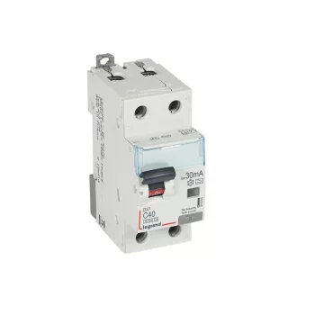   LEGRAND-411065 DX3 1P+N kombinált áram-védőkapcsoló C40 6000A / 10kA 30mA A típus