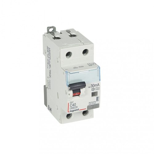 LEGRAND-411065 DX3 1P+N kombinált áram-védőkapcsoló C40 6000A / 10kA 30mA A típus