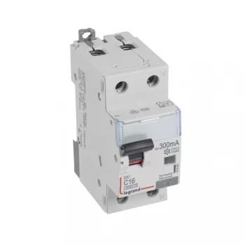   LEGRAND-411083 DX3 1P+N kombinált áram-védőkapcsoló C16 6000A / 10kA 300mA A típus