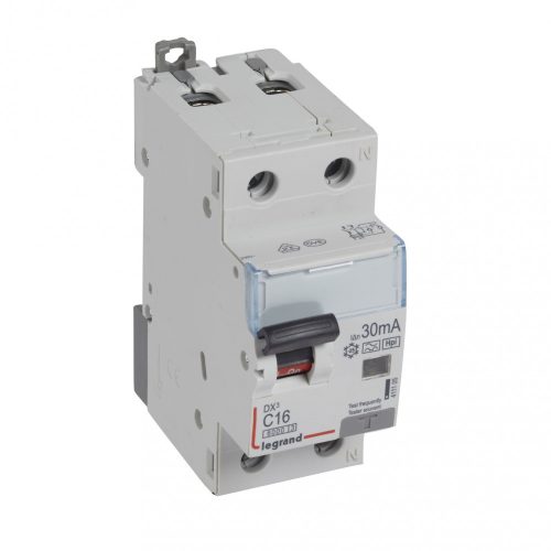 LEGRAND-411105 DX3 1P+N kombinált áram-védőkapcsoló C16 6000A / 10kA 30mA A-Hpi+ 