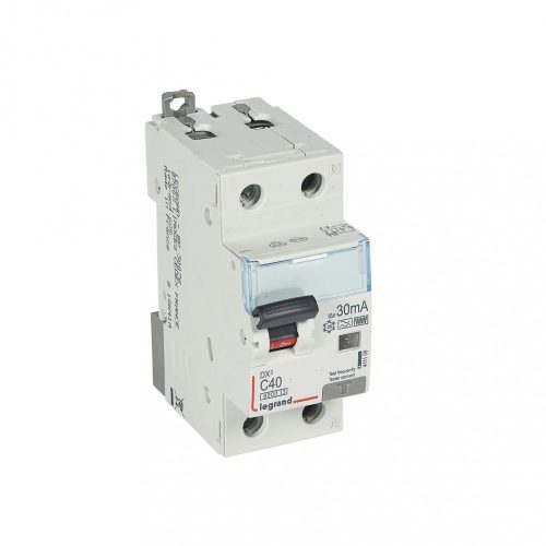 LEGRAND-411109 DX3 1P+N kombinált áram-védőkapcsoló C40 6000A / 10kA 30mA A-Hpi+ 
