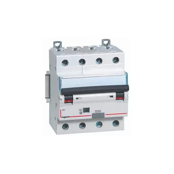   LEGRAND-411245 DX3 4P kombinált áram-védőkapcsoló  C20 6000A / 10kA 30mA A-Hpi 