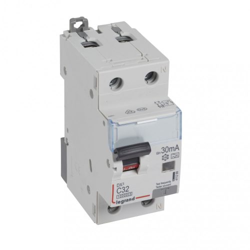LEGRAND-411299 DX3 1P+N kombinált áram-védőkapcsoló C32 10000A / 10kA 30MA A típus
