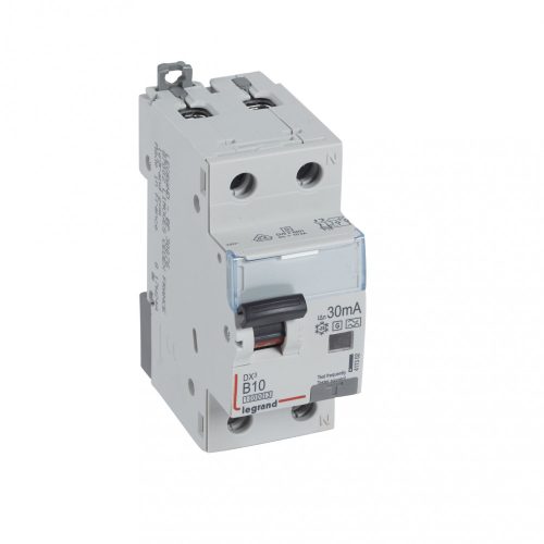LEGRAND-411302 DX3 1P+N kombinált áram-védőkapcsoló B10 10000A / 10kA 30MA  Hpi