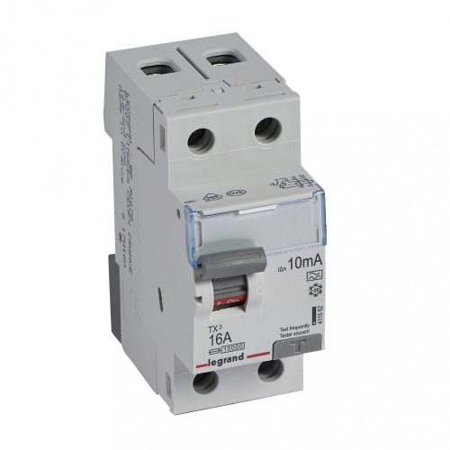 LEGRAND-411552 TX3 áram-védőkapcsoló 2P 16A 10MA A 